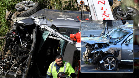 Golf star Tiger Woods was involved in a terrifying car crash in Los Angeles © Gene Blevins / Reuters