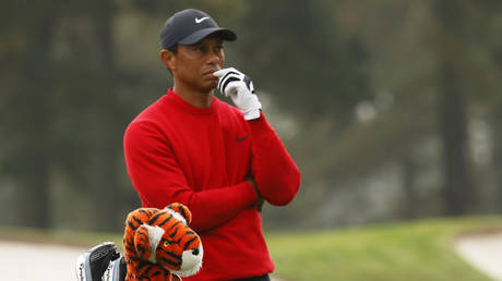 Golf stars are planning a tribute to Woods after his car crash. © Reuters