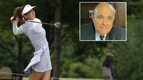 ‘Not an invitation to look up my skirt’: Women’s golf star Michelle Wie tees off on Rudy Giuliani after panties ‘joke’