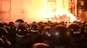 Violence in Kiev sees 27 cops injured as protesters come out against court decision to lock up far-right nationalist Sternenko