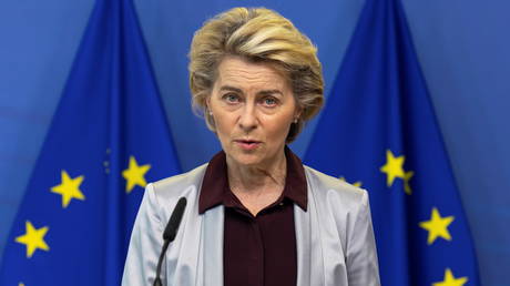 European Commission President Ursula von der Leyen, Brussels, Belgium, November 24, 2020