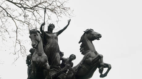 Statue of the queen Boadicea in London © Getty Images