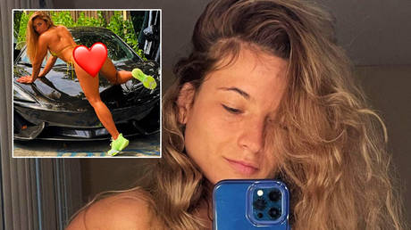 I Have A Lot Of Messages Ufc Fighter Maryna Iron Lady Moroz Sprawls In Bikini On Sports Car Bonnet As She Unveils Hot Site Freeads World News