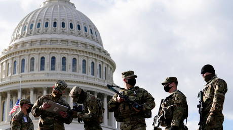 What if they held a riot over Biden's inauguration and no one came? © Reuters / Erin Scott