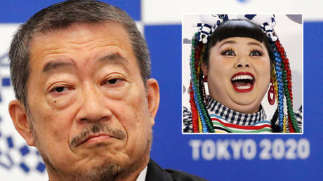 Tokyo Olympics 2021 chief Hiroshi Sasaki (left) and Naomi Watanabe © Toru Hanai Kyodo / Reuters | © Instagram / watanabenaomi703