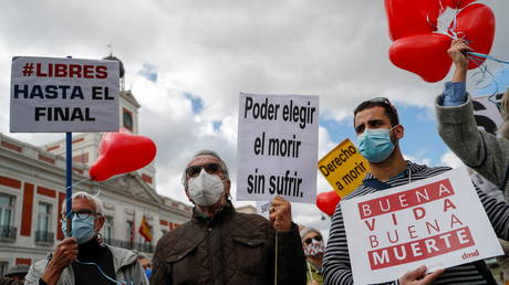 Spanish lawmakers legalize euthanasia and assisted suicide, bringing end to 10-year jail terms