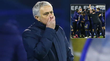 &lsquo;I can only apologize&rsquo;: Disaster at Dinamo for Jose Mourinho as Croatian champs leave Tottenham&rsquo;s Champions League tilt in tatters