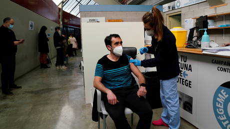 Spain has delivered over 980,000 doses of the AstraZeneca vaccine so far.