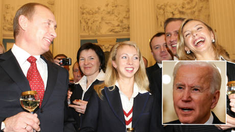 &lsquo;I&rsquo;m overwhelmed with pride for our president&rsquo;: Olympic figure skating champion Tatyana Navka wades into Putin-Biden &lsquo;killer&rsquo; row