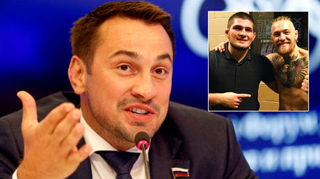 &lsquo;Conor, quit cocaine&rsquo;: Russian politician savages McGregor over Khabib Nurmagomedov message before ex-UFC champ demands title shot