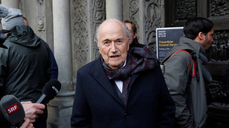 Sepp Blatter pictured in 2019. © Reuters