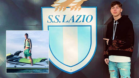 &lsquo;Shocked by pain&rsquo;: Lazio and Italy football starlet Daniel Guerini, 19, dies in car crash that leaves his friend fighting for life