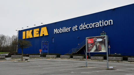 FILE PHOTO. An Ikea store is seen in in Lomme, northern France. © AFP / Francois Lo Presti