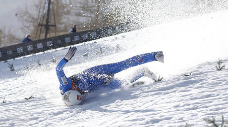 ‘Hope he’ll come out alive’: Ski jumping champion Daniel-Andre Tande in coma after horrific crash ahead of World Cup event (VIDEO)