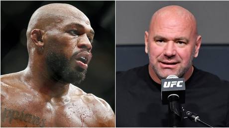 At loggerheads: Jon Jones and UFC boss Dana White. © USA Today Sports / Zuffa LLC