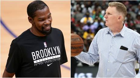 &lsquo;We talk CRAZIER than this&rsquo;: NBA star Durant suggests slur-filled messages are TAME after actor Rapaport shares text exchange