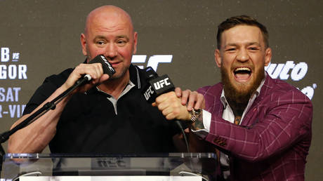 McGregor was in playful mood on Twitter on Wednesday. © USA Today Sports