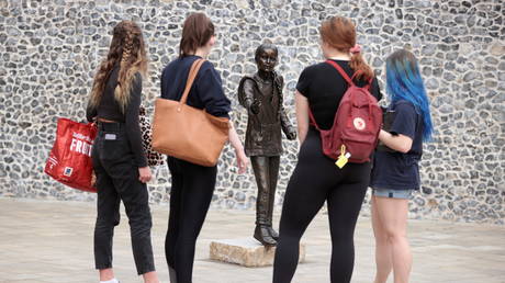 &lsquo;Vanity project&rsquo;: University of Winchester unveils &pound;24,000 statue of Greta Thunberg amid storm of criticism