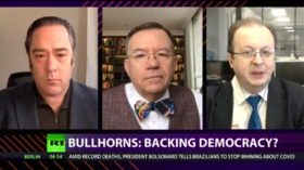 CrossTalk Bullhorns, QUARANTINE EDITION: Backing democracy?