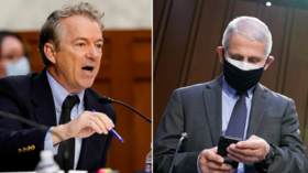 WATCH: Rand Paul challenges Fauci's ever-more-elaborate 'mask theatre' on Senate floor