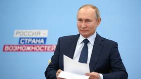 ‘Only my doctor knows’ - Putin refuses to reveal which of three Russian Covid-19 vaccines he received in closed-door appointment