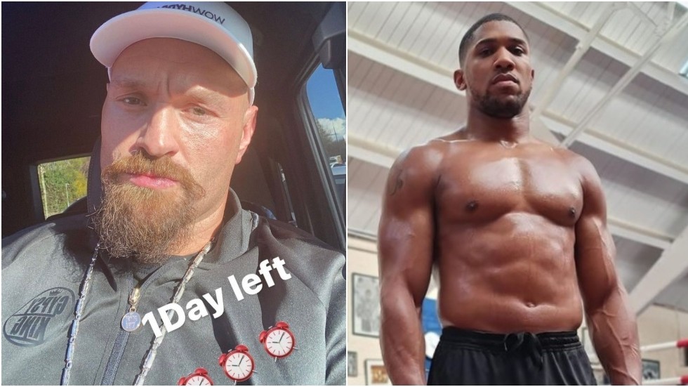 ‘One day left’: Tyson Fury fires warning as Anthony Joshua promises to ‘share positive news soon’ about boxing megafight 2 ‘One day left’: Tyson Fury fires warning as Anthony Joshua promises to ‘share positive news soon’ about boxing megafight