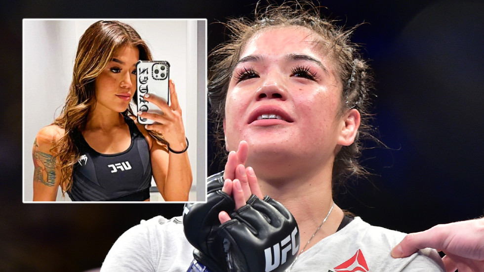 Weight on her mind: MMA pin-up Tracy Cortez ‘could have peed out’ half-pound weight miss before being stopped by UFC officials 2 Weight on her mind: MMA pin-up Tracy Cortez ‘could have peed out’ half-pound weight miss before being stopped by UFC officials
