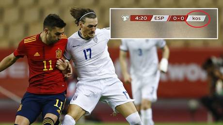 Capital punishment? Spain accused of being ‘petty’ after REFUSING to capitalize Kosovo in World Cup qualifying clash