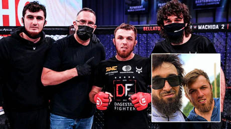 &lsquo;I&rsquo;m grateful&rsquo;: Magomed Magomedov hails Khabib Nurmagomedov & Zabit Magomedsharipov after choking opponent at Bellator 255 (VIDEO)