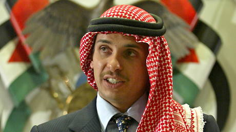 FILE PHOTO: Jordan's former Crown Prince Hamzah bin Hussein, August 21, 2004