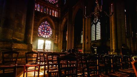 FILE PHOTO: Saint-Eugene-Sainte-Cecile church in Paris