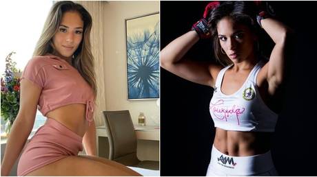 &lsquo;Signed my bout agreement like this&rsquo;: Bellator fan favorite Loureda poses in pink bikini as name & date revealed for next fight