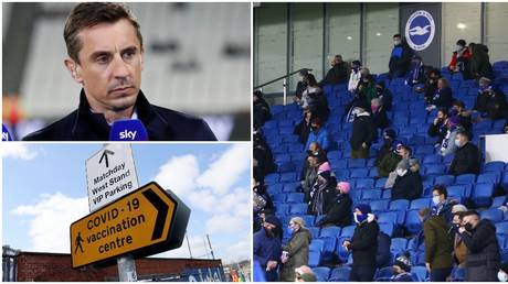 Premier League bosses back Covid passport test plans &ndash; but ex-England ace Neville adds to chorus of criticism