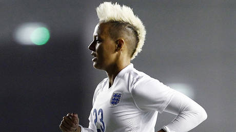 Ex-England Women&rsquo;s footballer Lianne Sanderson calls out &lsquo;violation&rsquo;, labels Twitter chiefs a &lsquo;joke&rsquo; after abuser is not punished