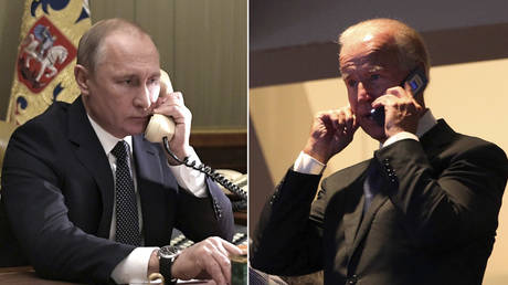Biden invites Putin to crunch summit amid deteriorating ties between Russia & US, as American warships chart course for Black Sea