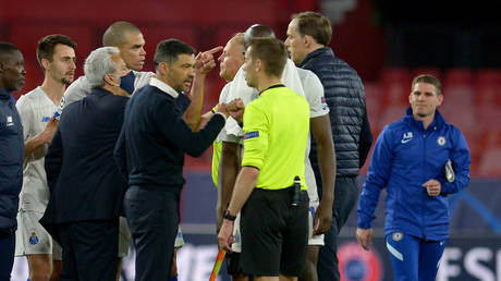 &lsquo;Cry louder&rsquo;: Porto coach Conceicao blasted for sore loser act after accusing Chelsea boss Tuchel of &lsquo;insulting&rsquo; him