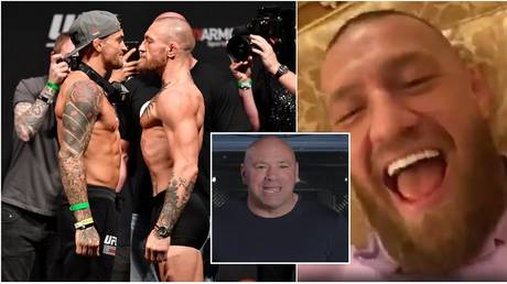 Fans reacted to the official news from Dana White that McGregor and Poirier would meet for a third time. © Zuffa LLC / Twitter