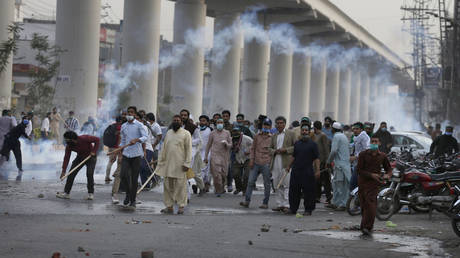 Anti-French Pakistani party outlawed under terrorism law after clashes with police leave two dead