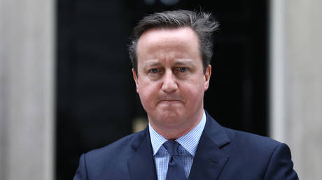 Former UK prime minister David Cameron