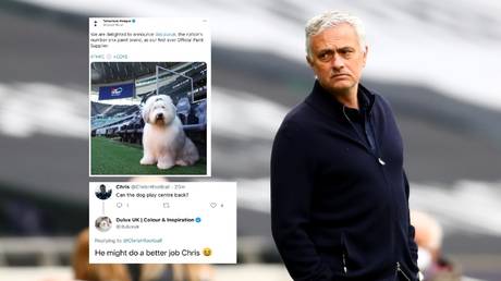 Spurs were roasted by their own sponsors on social media. © Reuters / Twitter