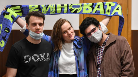 Russian police raid office of student journal DOXA &ndash; editors charged with inciting minors to protest, face 3 years behind bars