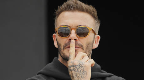 Inter Miami owner David Beckham. © AFP