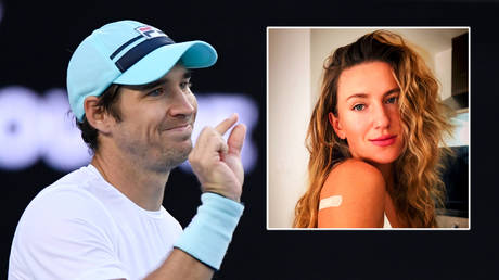 ‘We all need to get the vaccine’: Serbian tennis star insists there is ‘no reason not to get vaccinated’ as ex-number one gets jab