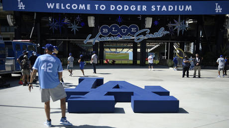 LA Dodgers unveil &lsquo;fully vaccinated fan section&rsquo; &ndash; but supporters still have to wear masks