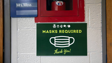 Republicans ask CDC to &lsquo;modify&rsquo; masking guidelines, as tearful mom begs school board to &lsquo;take these masks off my child&rsquo; (VIDEO)
