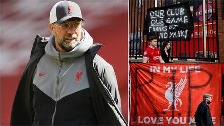 Klopp accused of being &lsquo;tone deaf&rsquo; after Liverpool boss issues calls to &lsquo;calm down&rsquo; over Super League furor