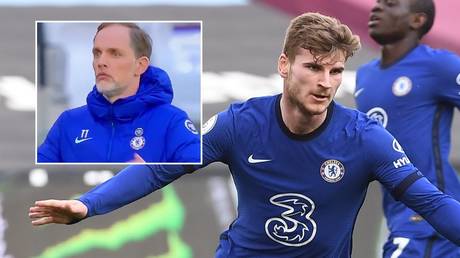 Tuchel in disbelief as Werner misses INCREDIBLE chance at West Ham &ndash; but forward ends goal drought to give Chelsea win (VIDEO)