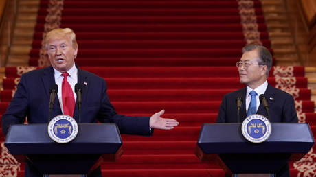 &lsquo;Inappropriate&rsquo; to comment on Trump&rsquo;s words, Seoul says after ex-president calls South Korean leader &lsquo;weak&rsquo; & bad negotiator