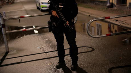 FILE PHOTO. Danish police in Copenhagen, Denmark