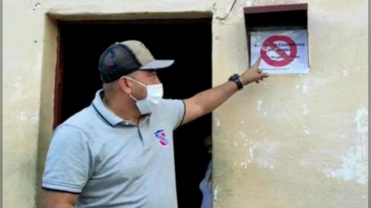 Venezuela: Bürgermeister hat Häuser markieren lassen in denen Covid infizierte Menschen leben